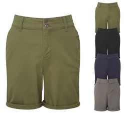 AQ068 Asquith & Fox Damen leichte Chino-Shorts kurze Hose