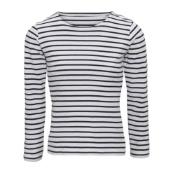 AQ071 Asquith & Fox Damen Matrosen Shirt gestreift langarm