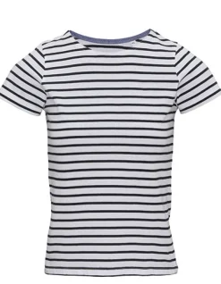 AQ073 Asquith & Fox Damen Matrosen Shirt T-Shirt gestreift kurzarm