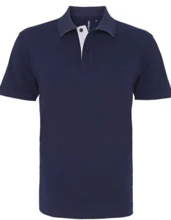 AQ012 Asquith & Fox Herren klassisches Polo Polshirt Kontrast