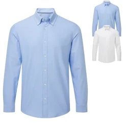 AQ039 Asquith & Fox Herren Oxford Hemd langarm