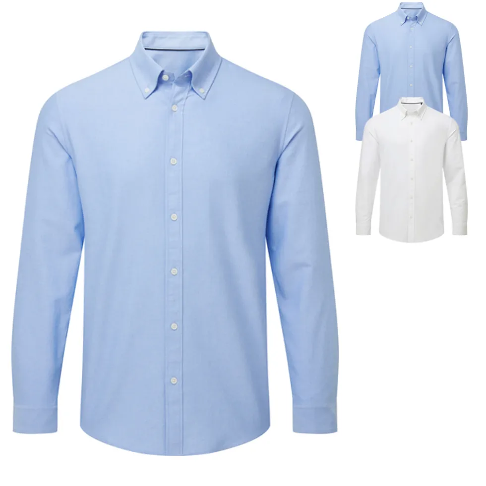 AQ039 Asquith & Fox Herren Oxford Hemd langarm