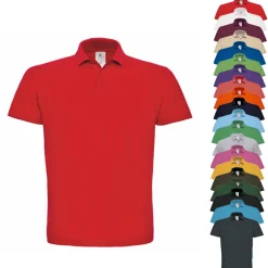 BCPUI10 B&C Polo kurzarm ID.001 / Unisex