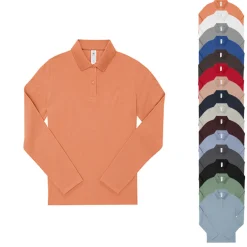 BCPW464 B&C My Polo Poloshirt 210 langarm /Damen