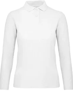 BCPWI13 B&C Langarm Polo ID.001 / Damen