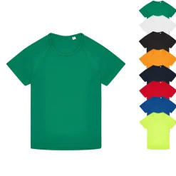 BCTK004 B&C BE INSPIRED Kinder T-Shirt Sport Funktionsshirt