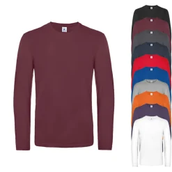 BCTU07T B&C T-Shirt #E190 Langarm Shirt / Unisex