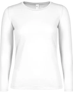 BCTW06T B&C T-Shirt #E150 Langarm Shirt / Damen