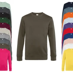 BCWU01K B&C KING Rundhals Pullover