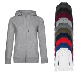 BCWW03Q B&C QUEEN Kapuzenjacke /Damen