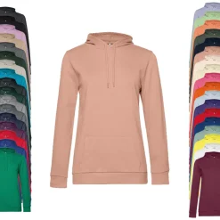 BCWW04W B&C #Kapuzen Pullover /Damen
