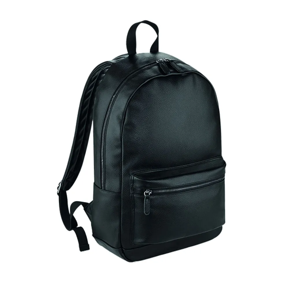 BG255 BagBase Faux Lederoptik Fashion Rucksack