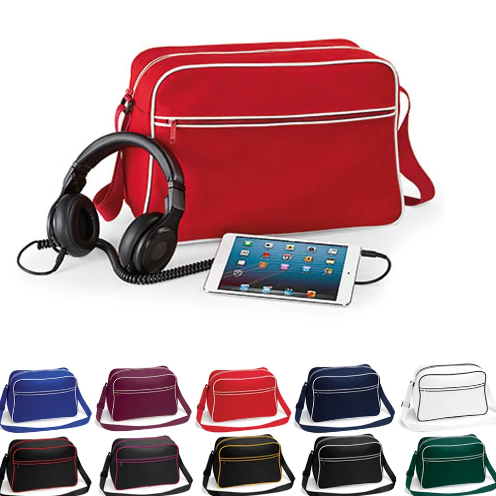 BG14 BagBase Retro Schultertasche Tasche