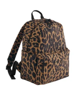BG195S BagBase Mini Rucksack mit Leopardenmuster