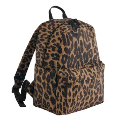 BG195S BagBase Mini Rucksack mit Leopardenmuster