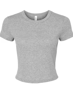 BL1010 Bella Damen T-Shirt bauchfrei Ripp