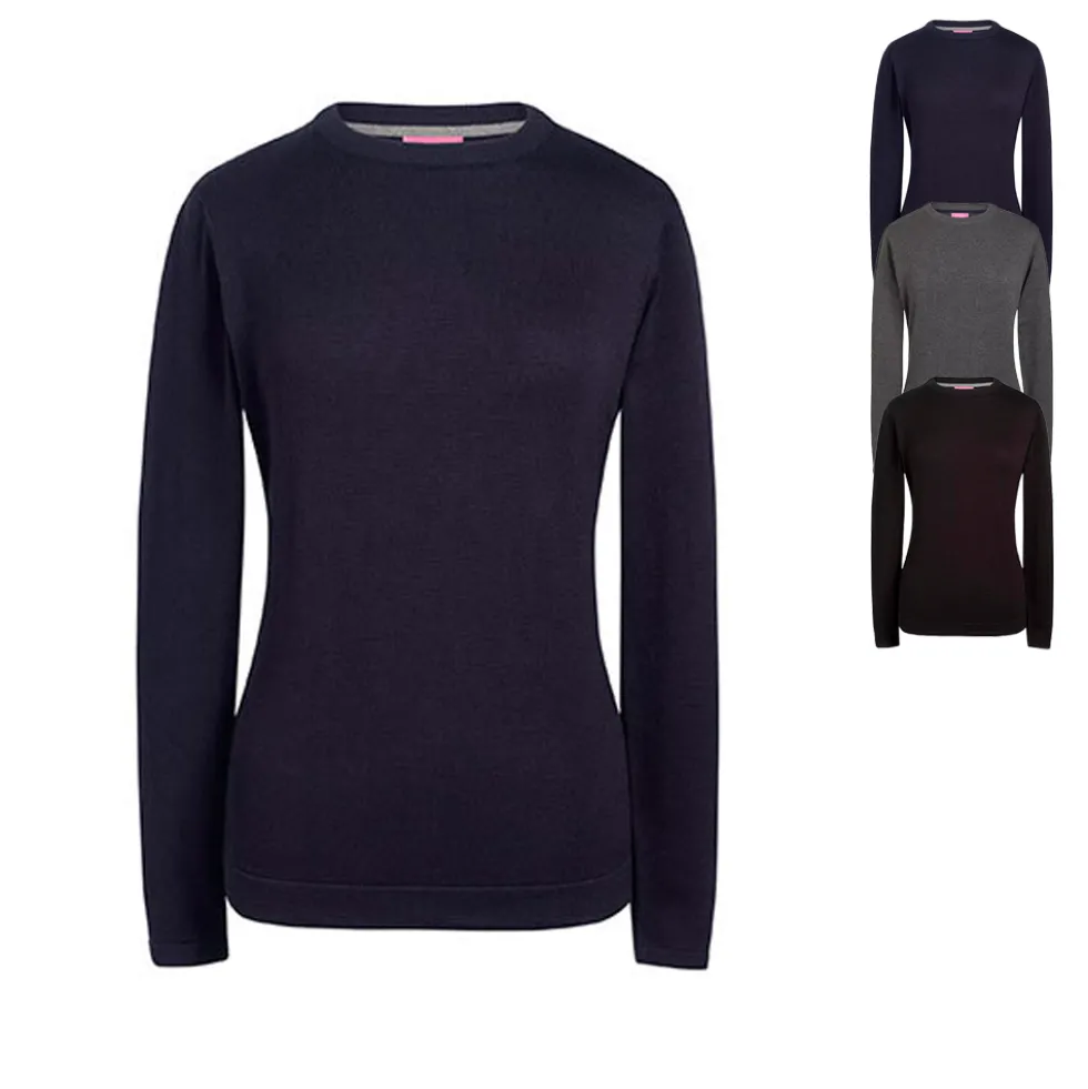 BR2384 Brook Taverner Damen Helena Rundhals Pullover