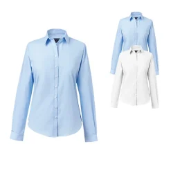 BR692 Brook Taverner Selene Bistro-Bluse Langarm für Damen