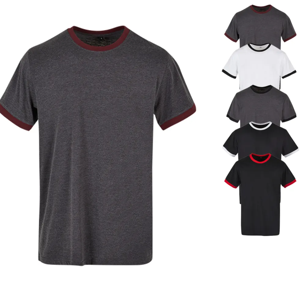 BYBB022 Build Your Brand Basic Herren Ringer T-Shirt