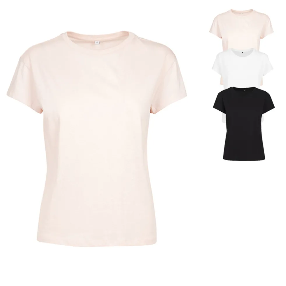 BY052 Build Your Brand Damen BOX T-Shirt kurzarm