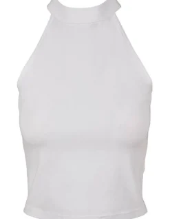 BY134 Build Your Brand Damen Stehkragen Trägershirt ärmellos