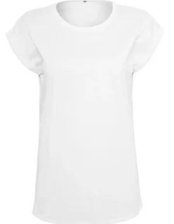 BY138 Build Your Brand Damen T-Shirt mit verlägerer Schulter