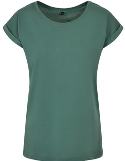 BY021 Build Your Brand Damen T-Shirt mit verlängerten Schultern