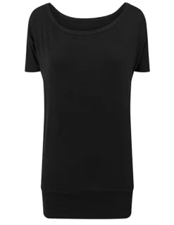 BY040 Build Your Brand Damen Viskose T-Shirt kurzarm