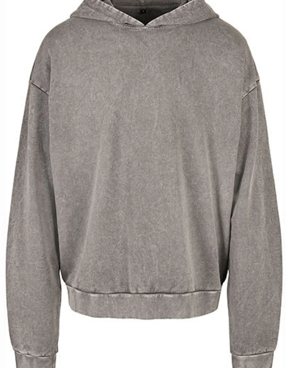 BY191 Build Your Brand Kapuzensweatshirt Säurewaschung in Übergröße