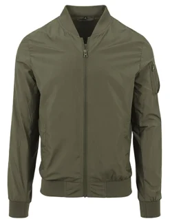 BY045 Build Your Brand Nylon Bomberjacke