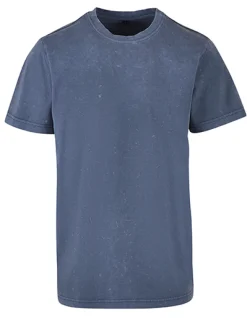 BY190 Build Your Brand Rundhals T-Shirt säurewaschung