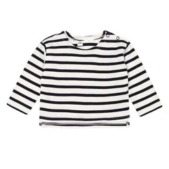BZ52 Babybugz Baby Bretonisches Oberteil Langarm