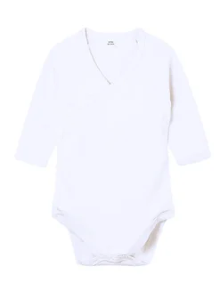 BZ60 Babybugz Baby-Kimono-Body mit langen Ärmeln