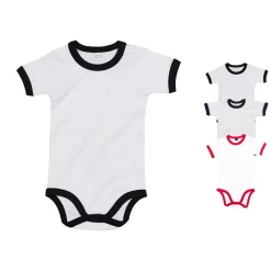 BZ19 Babybugz Baby Ringer Bodyanzug Kurzarm