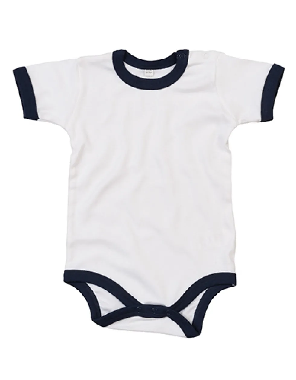 BZ19 Babybugz Baby Ringer Bodyanzug Kurzarm