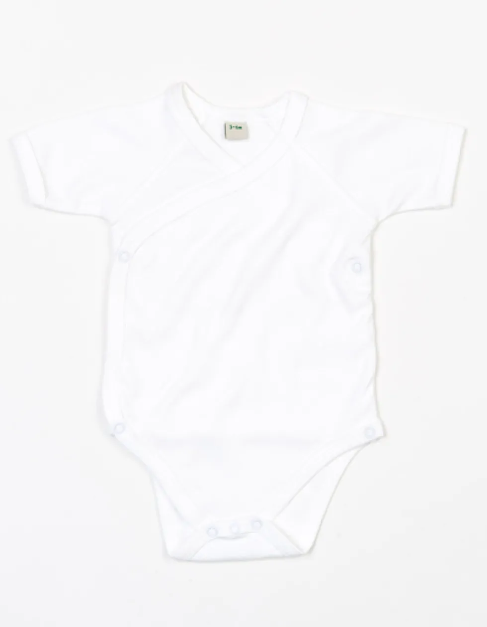 BZ05T Babybugz Baby Kimono Bodyanzug kurzarm