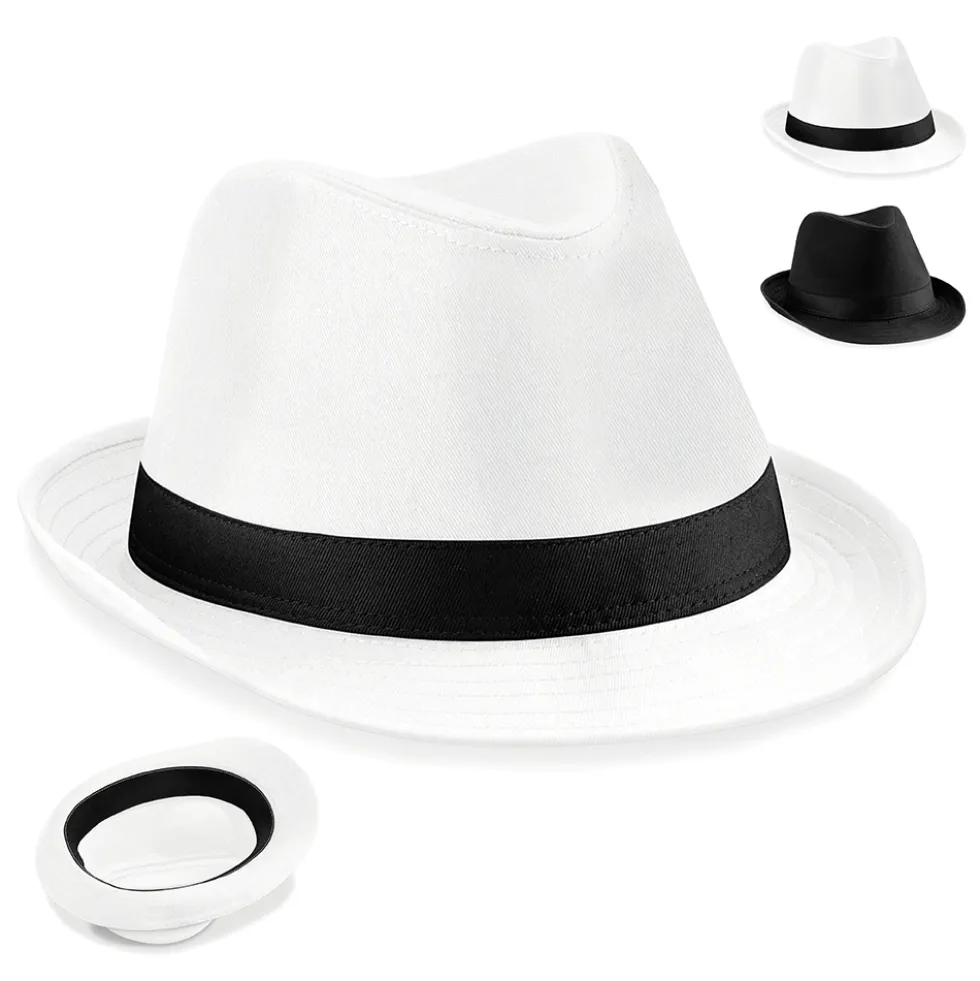 CB630 Beechfield Hut Fedora-Hut im klassischen Schnitt