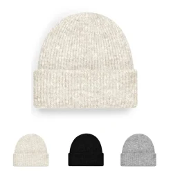 CB386 Beechfield kuschelige gerippte Beanie Mütze