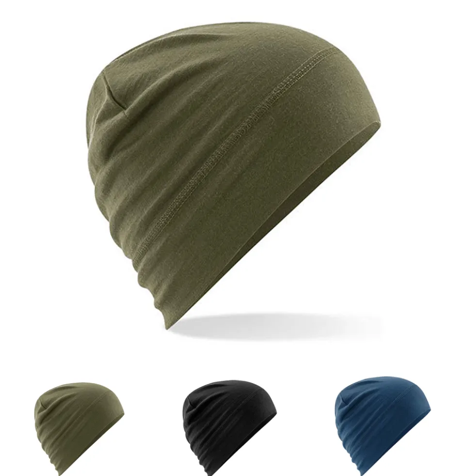 CB370 Beechfield Merinowolle Beanie Mütze