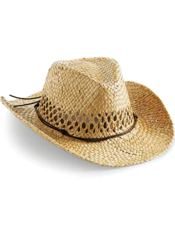 CB735 Beechfield Strohut Cowboy-Hut