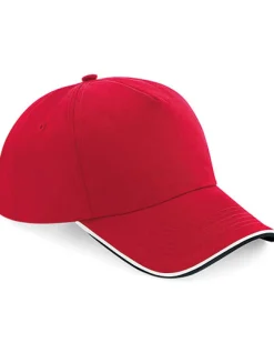 CB25c Beechfield Kappe 5-Panel-Kappe mit paspelierter Schirmrand