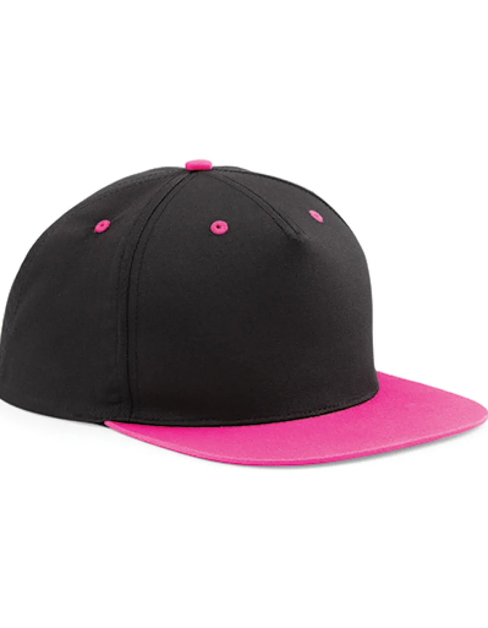 CB610c Beechfield Kappe 5-Panel Kontrast mit Snapbackverschluss