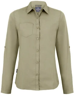 CES002 Craghoppers Expert Kiwi Damen Bluse langarm
