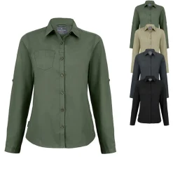 CES002 Craghoppers Expert Kiwi Damen Bluse langarm