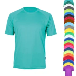 CN100 CONA SPORTS Herren Sportshirt Regenbogen Atmungsaktiv und schnell trocknend