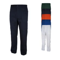 CR482 Carson Klassische Hose mit elastischen Bund und Gürtelschlaufen Arbeitshose