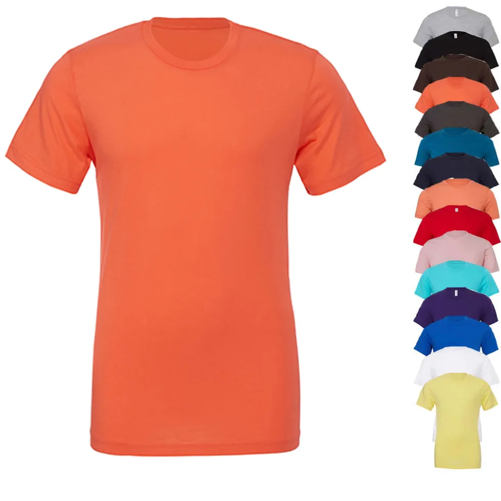 CV3001 Canvas T-Shirt Kurzarm für Damen und Herren