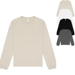 CV4651 Canvas T-Shirt langarm schweres Material