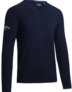 CW353 Callaway Herren V-Ausschnitt Merino Pullover