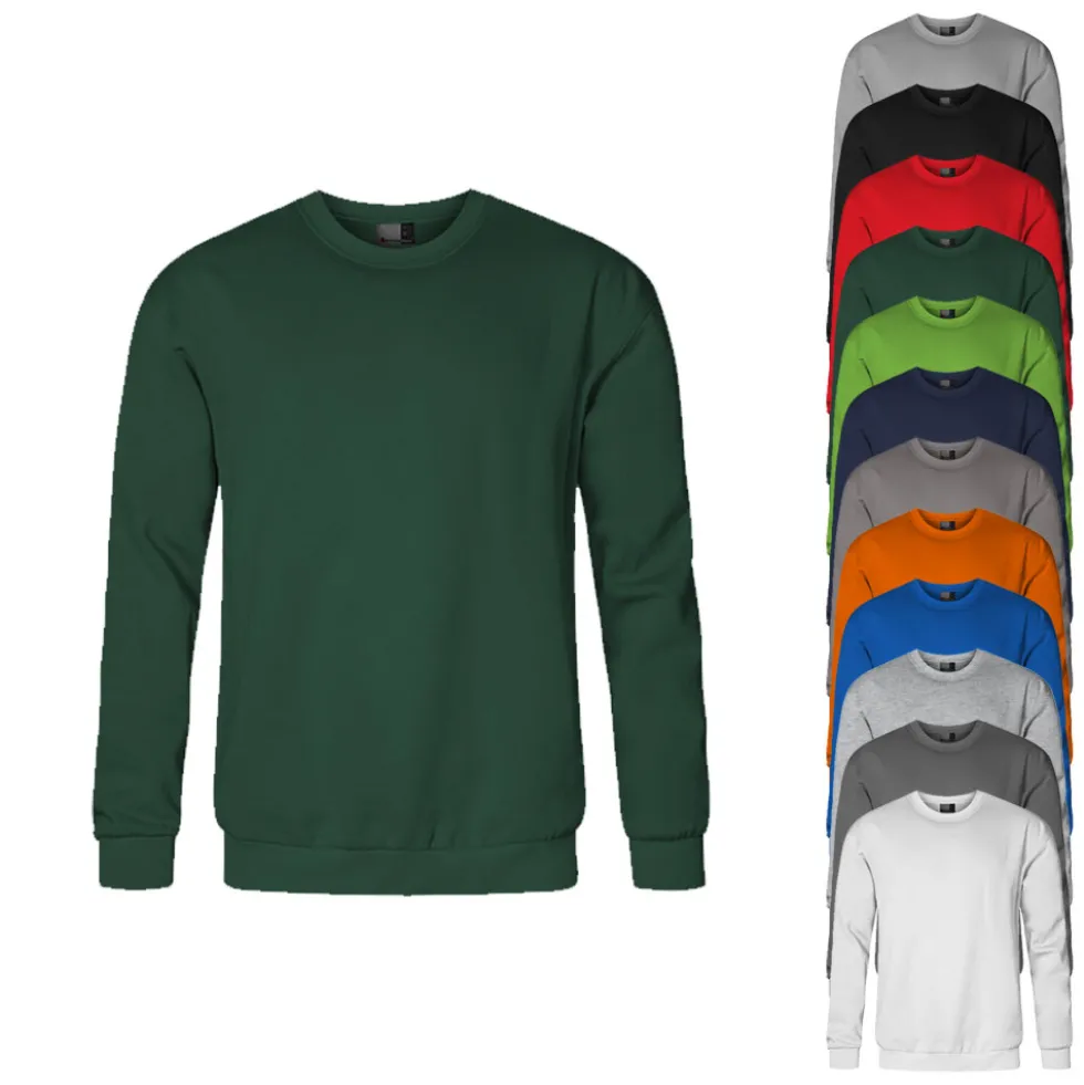 E5099N Promodoro Herren Sweatshirt 100 Baumwolle